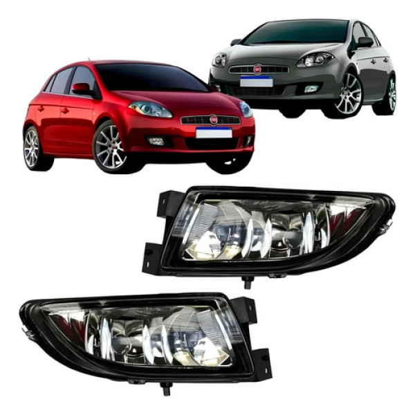 Farol De Milha Fiat Bravo 2011 2012 2013 2014 2015 2016