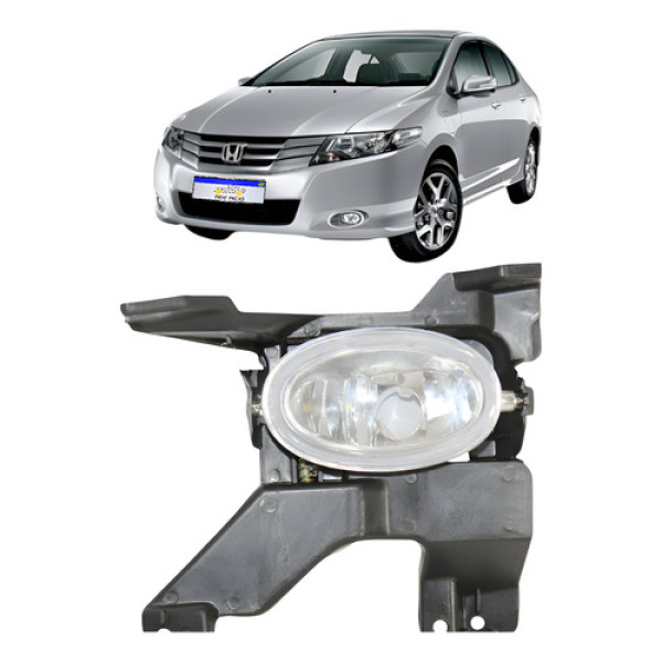 Farol De Milha Honda City 2009 2010 2011 2012 Novo Le Esquerdo