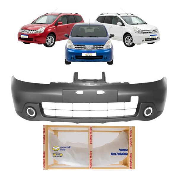Parachoque Nissan Livina 2009 2010 2011 2012 2013 2014 Novo Preto