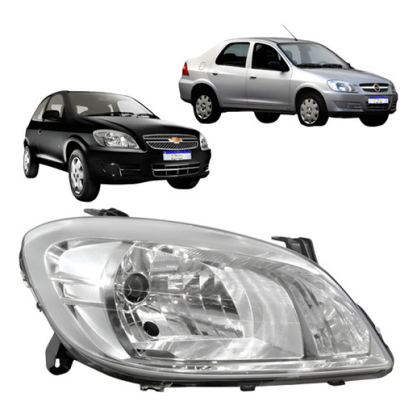 Farol Celta Prisma 2007 2008 2009 2010 2011 2012 A 2015 Ld Direito