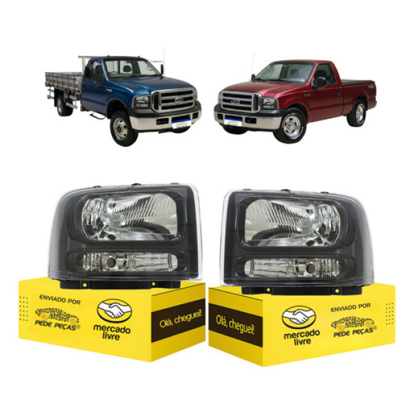 Par Farol F350 1999 2000 01 A 2006 2007 2008 2009 2010 2011 Ambos Lados