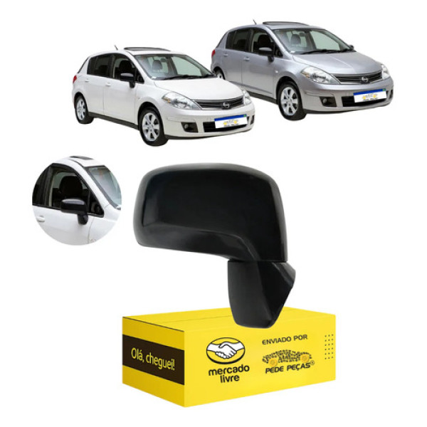 Retrovisor Nissan Tiida 2008 2009 2010 2011 2012 2013 Ld
