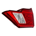 Lanterna Tampa Mala Direita Honda City 2015 2016 2017 Direito/passageiro Vermelho Cristal