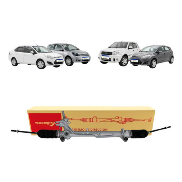 Caixa Direção Hidráulica Ford Fiesta Ka Ecosport 2003 A 2014