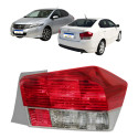 Lanterna Traseira Honda City 2009 2010 2011 2012 Direito Direito/passageiro Vermelho