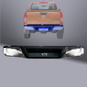 Parachoque Traseiro Nissan Frontier 2017 A 22 C/furo Sensor