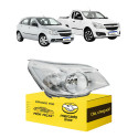Farol Agile Montana Cromado 2010 2011 2012 2013 2014 A 20