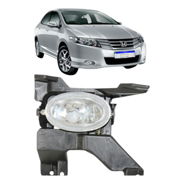 Farol De Milha Honda City 2009 2010 2011 2012 Novo Ld