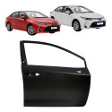 Porta Dianteira Direita Toyota Corolla 2020 A 2025 Preta Dianteira Direita Preto
