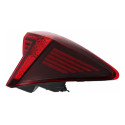 Lanterna Sinaleira Canto Hb20 Hatch 2023 24 25 2026 S/led Ld Direito/passageiro Vermelho