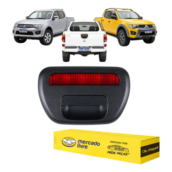 Maçaneta Tampa Traseira L200 Triton C/brake Light 08 A 16