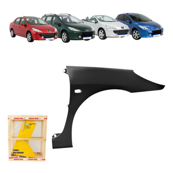 Paralama Direito Peugeot 307 2007 2008 2009 2010 2011 2012