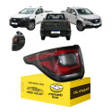 Lanterna Fiat Strada 2021 2022 2023 2024 2025 2026 L.e Esquerdo/motorista Cristal