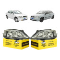 Par Sinaleira Gm Astra 1998 99 2000 2001 2002 Máscara Negra Ambos Lados