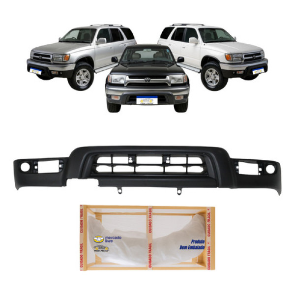 Spolier Inferior Parachoque Toyota Sw4 1999 2000 2001 2002 Preto