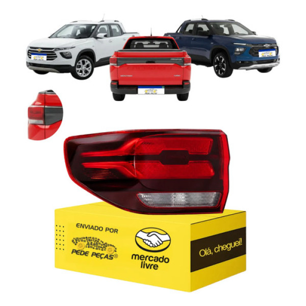 Lanterna Sinaleira Montana 2023 A 2026 Lt Premier Novo Le Esquerdo/motorista Vermelho