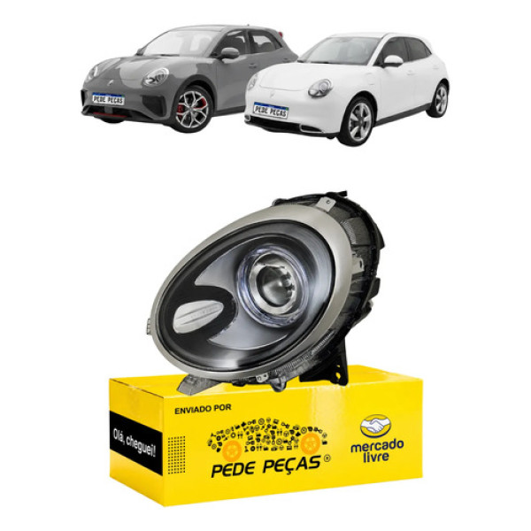 Farol Gwm Ora 03 Gt Skin 2023 2024 2025 2026 2027 Novo Le Esquerdo/motorista