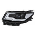 Farol Jeep Compass Trailhawk Limited 2017 A 2021 C/ Xênon Le Esquerdo/motorista