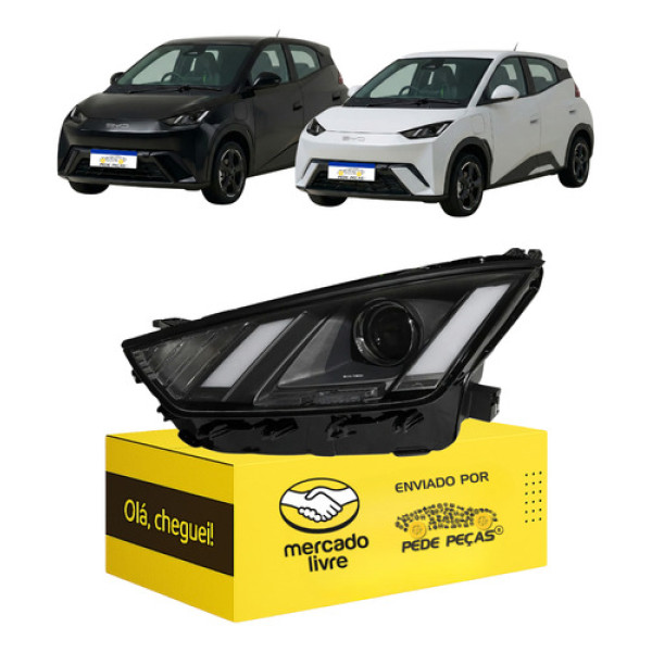 Farol Sinaleira Byd Dolphin Mini 2024 A 2026 Le Novo Esquerdo/motorista