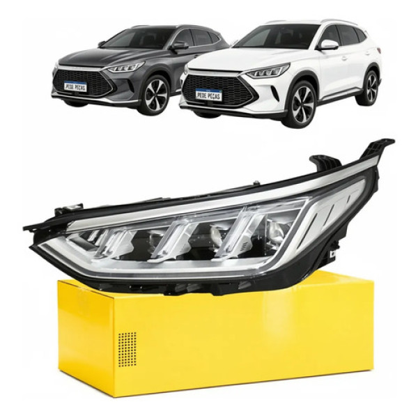 Farol Byd Song Plus 2023 2024 2025 Full Led L.e Esquerdo/motorista
