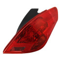 Par Lanterna Peugeot 308 Hatch 2011 A 2015 Sem Led Tyc Novo Ambos Lados Vermelho