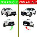 Kit Parachoque Grade Central Corolla Cross 2022 A 2024 Black Preto Black