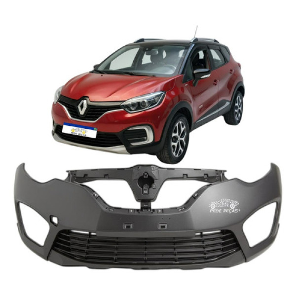 Parachoque Renault Captur 2017 2018 2019 2020 2021 Novo Preto
