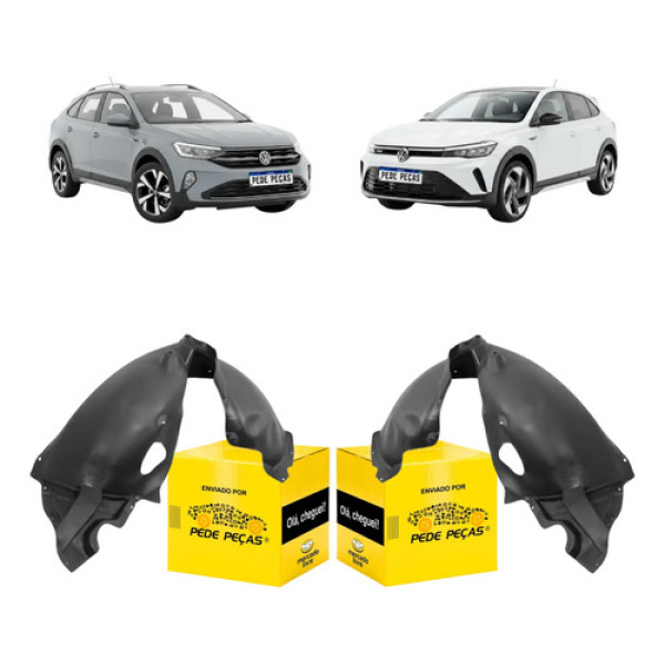 Par Parabarro Dianteiro Volkswagen Nivus 2020 21 22 23 2024