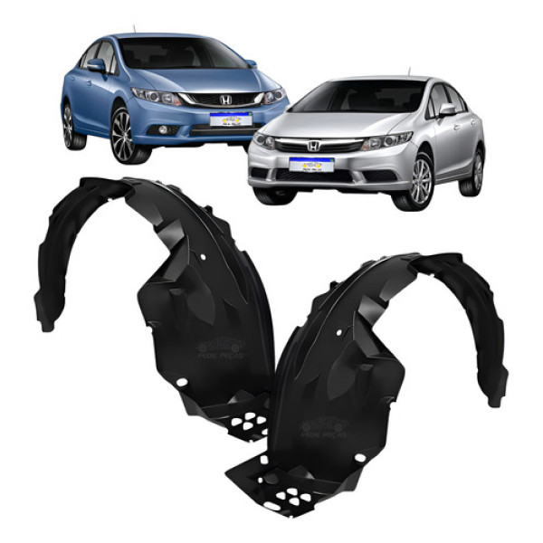 Parabarro Honda Civic 2012 2013 2014 2015 2016 Novo