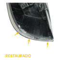Lanterna Corsa Hatch 2004 2005 2006 2007 2008 A 2012 Fumê Ld Direito Cinza-escuro