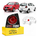 Lanterna Sinaleira Vw Polo Hatch 2007 08 09 A 2014 Fumê Ld Direito/passageiro Fumê