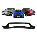Spoiler Inferior Parachoque Jeep Compass 2017 2018 A 2021 Preto