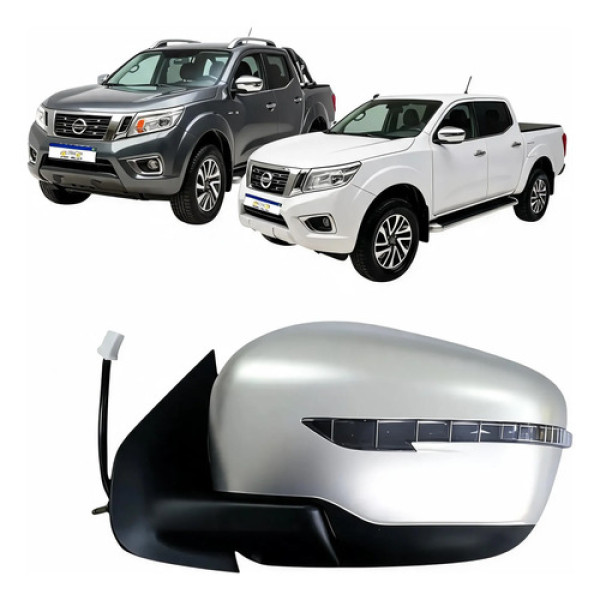 Retrovisor Esquerdo Nissan Frontier 2017 A 2025 Elétrico    Esquerdo