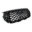 Grade Dianteira Com Defletor Chery Tiggo 3x Pro 2021 22 2023 Preto Brilhante
