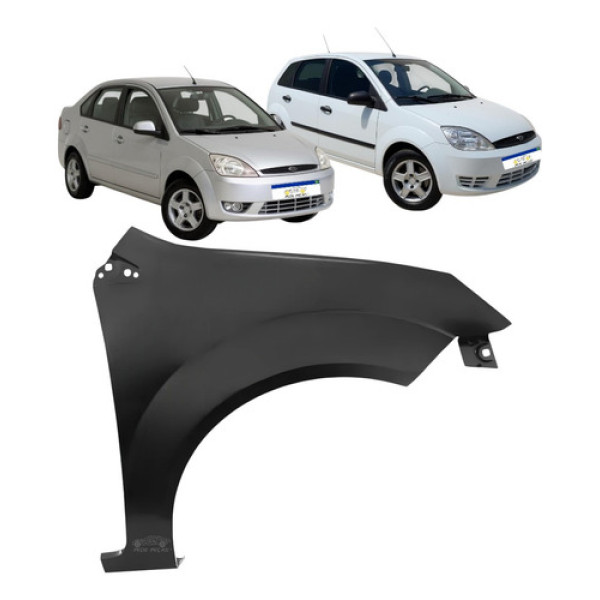 Para-lama Ford Fiesta 2003 2004 2005 2006 2007 Ld Novo Direito/passageiro