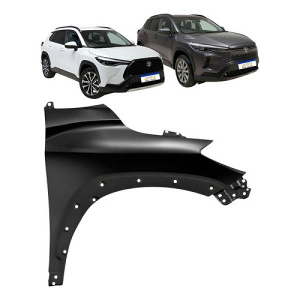 Paralama Toyota Corolla Cross 2022 2023 2024 A 2026 Direito Direito