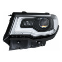 Farol Jeep Compass S Longitude 2017 A 2021 C/ Xênon Le Esquerdo/motorista