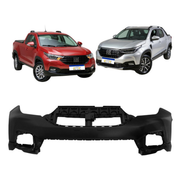 Parachoque Dianteiro Fiat Strada 2021 A 2025 Freedom Vulcano