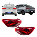 Lanterna Esquerda Chevrolet Onix 2020 A 2025 Sem Led Novo Esquerdo/motorista Vermelho.