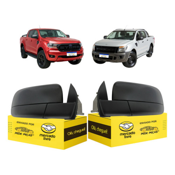 Par Retrovisor Ford Ranger 2013 2014 2015 2016 2017
