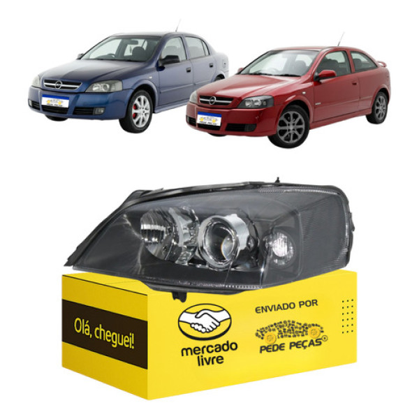 Farol Astra Mascara Negra 2004 2005 2006 2007 2008 A 2011 Le Esquerdo