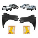 Par Paralama Volkswagen Spacefox 2011 2012 A 2014 Novo