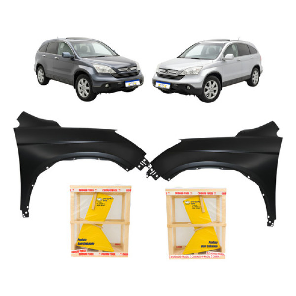Par Paralama Honda Crv 2007 2008 2009 2010 2011 Lx Ex Exl