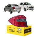 Lanterna Ford Ka Sedan 2015 2016 2017 2018 Fume Esquerdo Esquerdo/motorista Vermelho/fumê