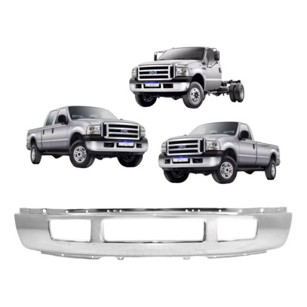 Parachoque Ford F250 2006 2007 2008 2009 2010 2011 Novo Cromado