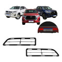Grade Inferior Parachoque Toyota Hilux Srv 2021 22 A 2026 Preto