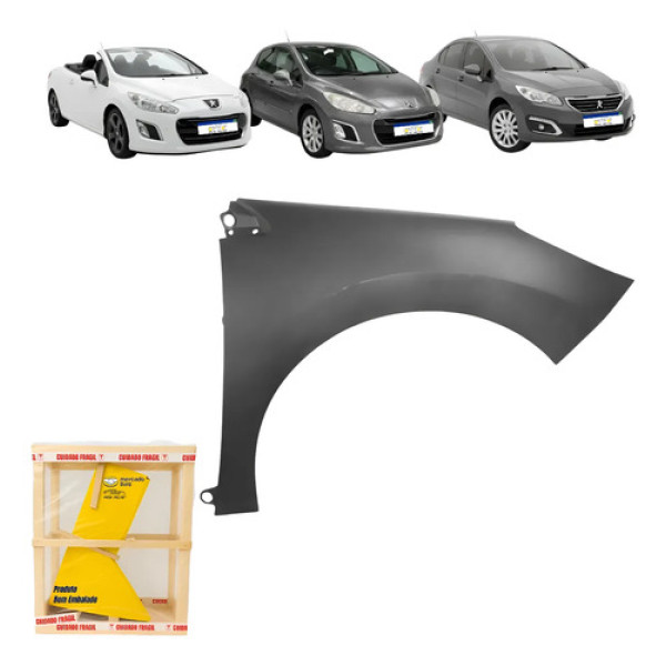 Paralama Peugeot 308 408 2013 A 2019 Allure Ld