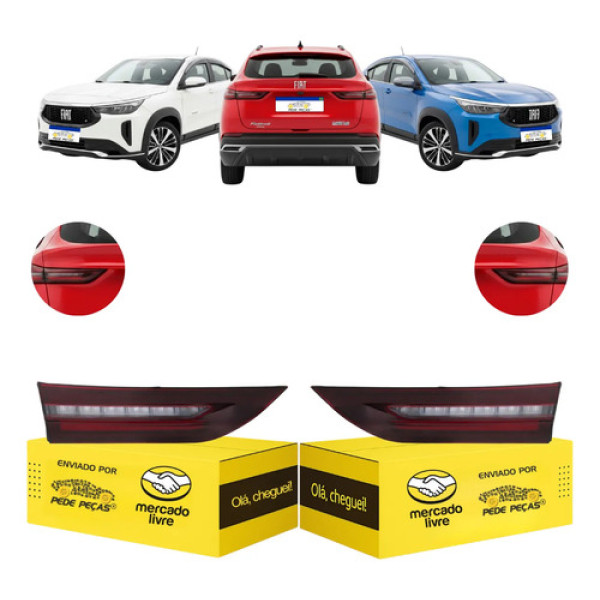 Par Lanterna Mala Fastback Abarth Audace 2023 24 A 2026 Nova Ambos Lados Fumê