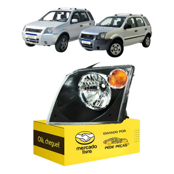 Sinaleira Esquerda Ford Ecosport 2003 2004 2005 2006 2007 Esquerdo/motorista Âmbar