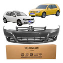 Parachoque Dianteiro Golf 2008 09 A 2013 Original C/f Milha Preto
